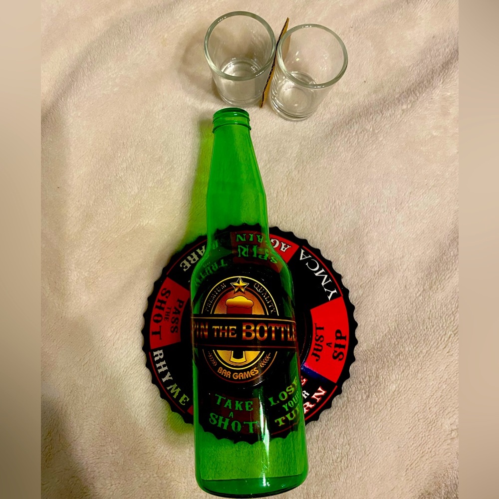 Game Night Spin the Bottle Party Game